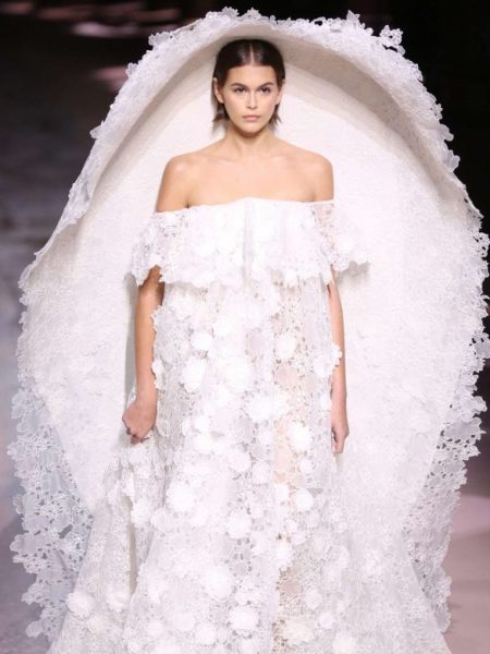 Kaia Gerber – Givenchy Haute Couture Runway Show in&nbsp;Paris